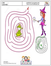 anasınıfı Labirent Bulmaca